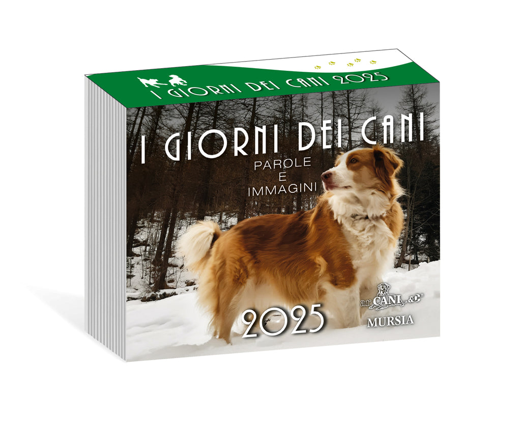 I giorni dei cani - Calendario da tavolo 2025